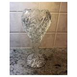Antique Cut Glass Chalice