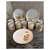 Antique Coffee Mugs and Plates