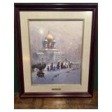 Framed Signed G. Harvey Print Whosoever Believeth