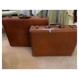 Vintage Samsonite Leather Luggage