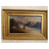 Framed Signed Painting F. Walters