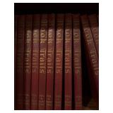 Antique Books: Book Trails Embossed Book Set, 1928