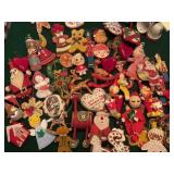 Vintage Christmas Ornaments (large lot)