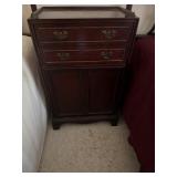Bedside Table with Interior Combination Safe