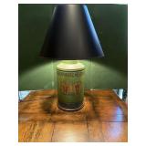 Hand Painted Asian Tole Lamp