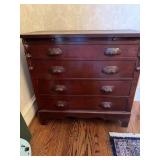 Small Solid Wood Chest of Drawers