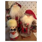 Decorative Santas