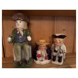 Staffordshire Toby Mug and more