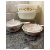 Vintage Pyrex Town and Country Pattern