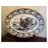 Large Turkey Platter made in Italy