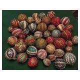 Vintage Handmade Christmas Pushpin Ornaments