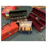 Vintage Tool Boxes (contents in photos included)