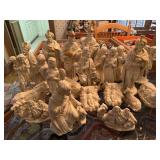 Antique Ceramic Nativity Scenes (two sets)