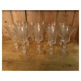 Antique Etched Glassware