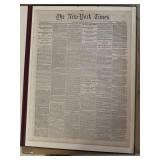 Original New York Times April 24, 1862 (excellent)