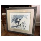 Signed Numbered Print American Bald Eagle