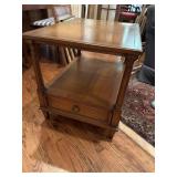 Mid-Century Sligh-Lowry Solid Wood Side Table