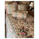 Custom Queen Size Bedding and Drapes