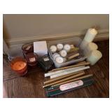 Assorted Candles (some new, never used)
