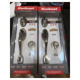 Kwikset Front Door Lock Sets (new, still in boxes)