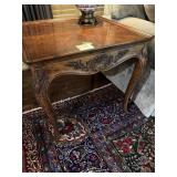 Henredon Country French Square Accent Table