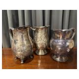 Silver Plate Pitchers Neiman Marcus; Reed & Barton