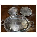 Silver Plate Trays