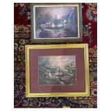 Framed Thomas Kinkade Reproduction and more