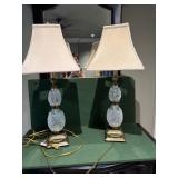 Waterford Crystal Double Pineapple Lamps