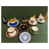 Porcelain Limoges Box; Demitasse; Wedgwood; more