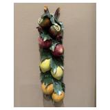 Porcelain Fruit Wall Hanging