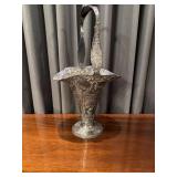 Antique Victorian Repoussï¿½ Silver Plate Bride's