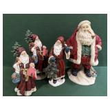 Decorative Santas (including United Design; more)