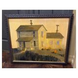 Framed Signed Joella Godwin Painting