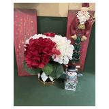 Faux Christmas Flowers and more