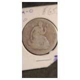 1842 O- Half Dollar Reverse Of 1842