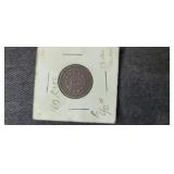 1867 Nickel -no Rays