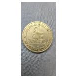 One Dollar Gaming Token--queen Of New Orleans