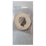 2018 Queen Elizabeth 11-1 Oz .9999-black Panther