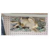 Very Nice Rabbit Plate Holder--new