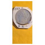 1884 O Silver Dollar