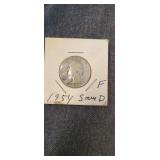 1954 Quarter S Over D