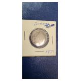 1871 Dime