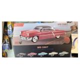 1957 Music Car Speaker--red-blue Tooth