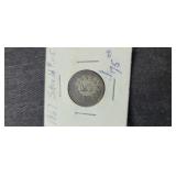 1867 Shield Nickel