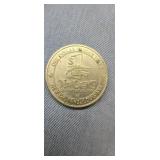 One Dollar Gaming Token--queen Of New Orleans