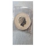 2018 Queen Elizabeth 11-1 Oz .9999-black Panther