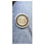 1934 Walking Liberty Half--beautiful Toning