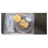 2005 D Sac $1.00--pcgs 67 Satin Finish