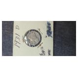 1931 D Dime